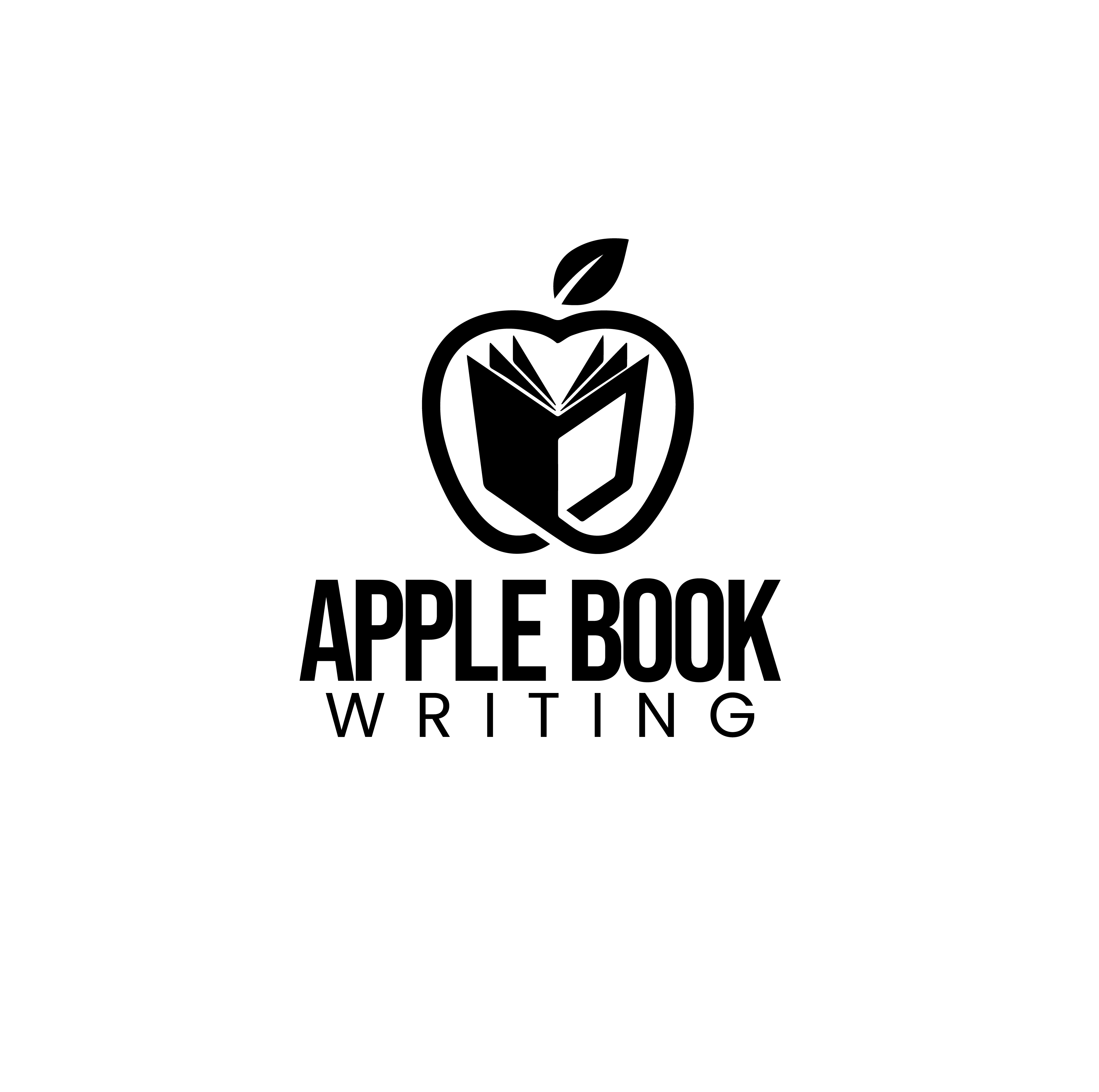 Apple Book Writing logo